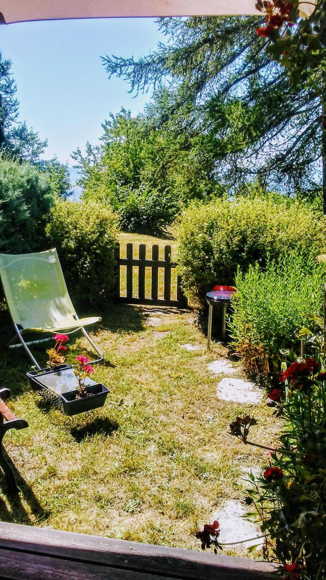 Studio Renove Jardin Et Vue - 4 Nuits Minimum Saint-Michel-de-Chaillol Exteriör bild